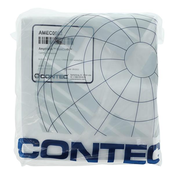 Amplitude EcoCloth Wipes Disposable Non Woven Polyester 9 in x 9 in Wt 3600/Ca