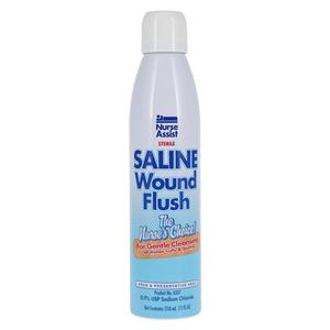 Saline Wound Flush 7oz Can 12/Ca