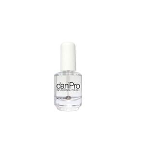 DaniPro Infused Nail Polish Undecylenic Acid Clear Top Peace Ea