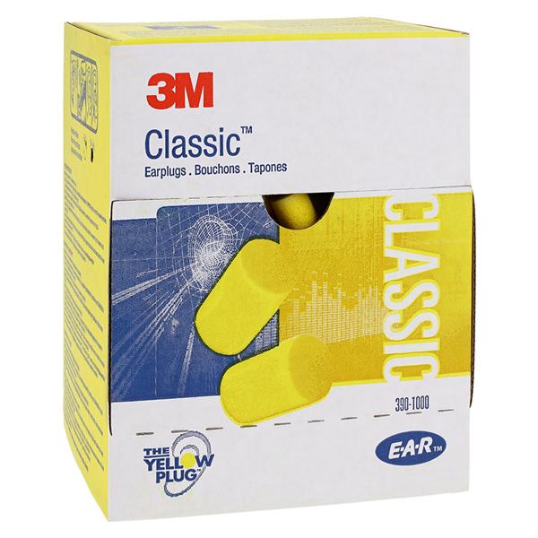 Classic Uncorded Earplugs Yellow 2000/Ca