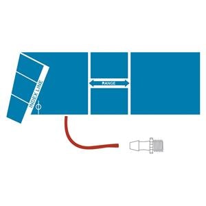 Calibrated V-Lok Blood Pressure Cuff & Inflation Bag Tn LF For WA Mntr Ea