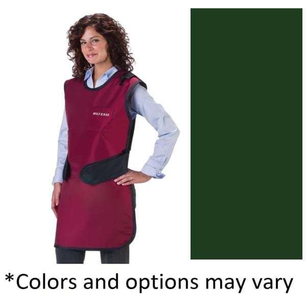 X-Ray Apron Unisex Lightweight 26x42" .5mm Equivalence With Collar Ea