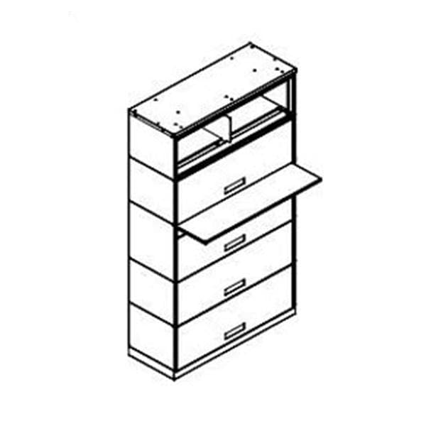 Stak-N-Lok Chart Cabinet Ea