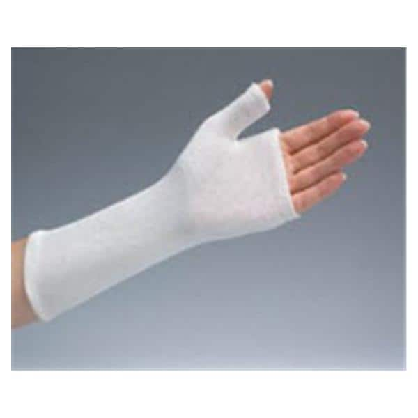 Rolyan Stockinette Splint Liner Wrist/Thumb Size Large Cotton/Polyester 13" Univ