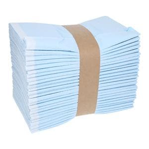 Fanfold Drape Sheet 40 in x 48 in Blue Disposable 50/Ca