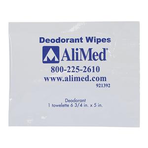 Deodorant Wipes Aluminum Chlorohydrate Pleasant Scent 500/Bx