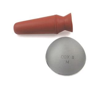 Cox II Large Laser Eye Shield Silver