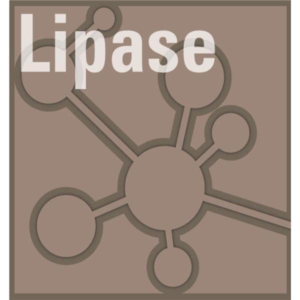 Lipase Test Kit R:5x30mL/S:1x200mL/A:1x250mL/Cal:2x3mL 1/Kt