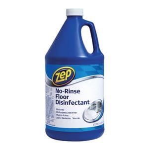 Zep Commercial No-Rinse Floor Disinfectant 128 Oz Ea