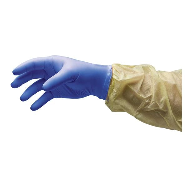 NitriDerm Nitrile Exam Gloves Large Blue Sterile