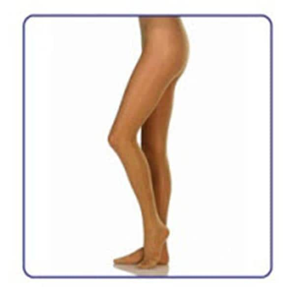 UltraSheer Compression Pantyhose Waist High Small Natural