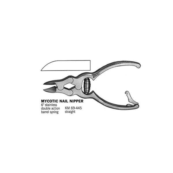 Nail Nipper 6" Concave Stainless Steel Ea