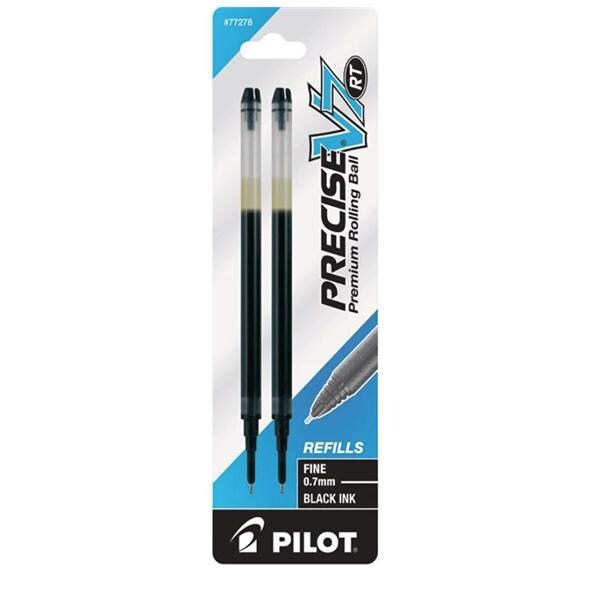 Rollerball Refill V7 0.7 mm Fine Point Black 2/Pack 2/Pk