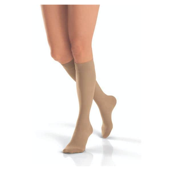 UltraSheer Compression Stocking Knee High Large/Petite Natural