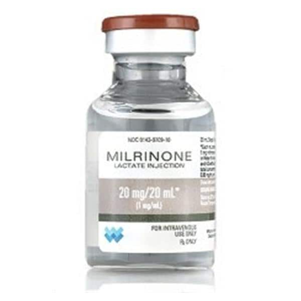 Milrinone Lactate Injection 1mg/mL SDV 20mL 10/Bx