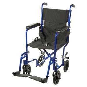 Transport Wheelchair 300lb Capacity Adult