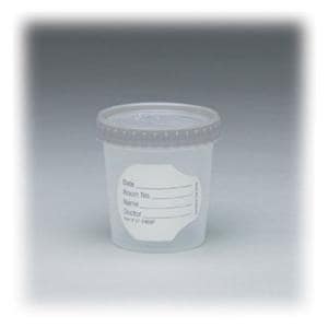 ClikSeal Specimen Container 3oz Silicone Sterile 100/Ca