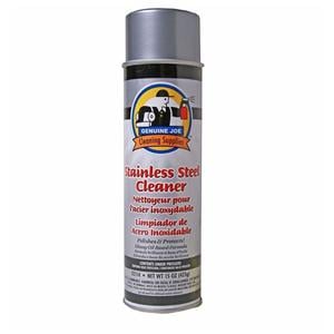 Genuine Joe Stainless Steel Cleaner And Polish 15 Oz Ea