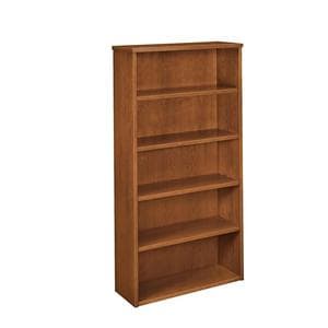 Basyx 5-Shelf Bookcase 67 1/8 in x 35 5/8 in x 13 in Brbn Cherry Ea