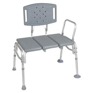 Deluxe Transfer Bench 500lb Capacity Bariatric Aluminum/Plastic