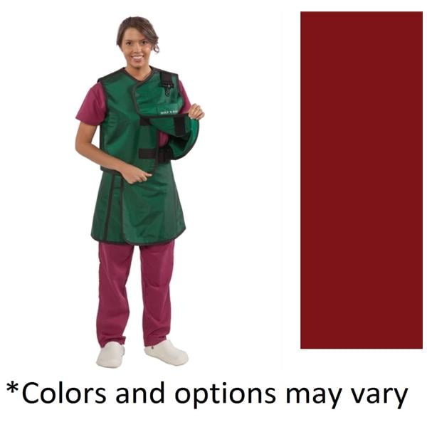 X-Ray Apron/Vest Female Lightweight Lead Front/Back Protection W/ Thyrd Clr Ea