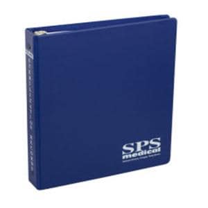 Sterilization Record Notebook Blue With 3 Ring Binder Ea