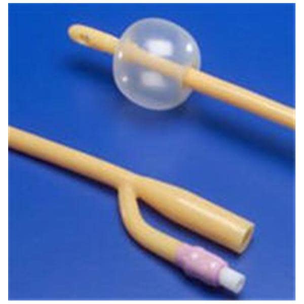 Dover 2-Way Foley Catheter Straight Tip Silicone 28Fr 30cc