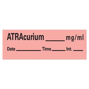 Anesthesia Tape Fluorescent Red 1-1/2x1/2" 333/RL 333/Rl