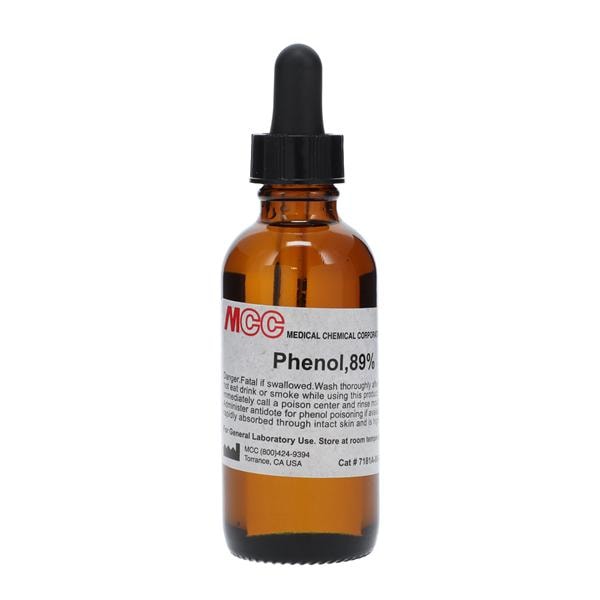 Reagent Dropper Phenol 89% 2oz Ea