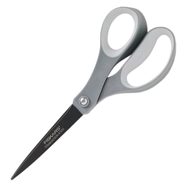 Fiskars Everyday Titanium Softgrip Scissors 8 In Straight Ea