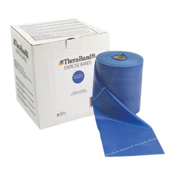 Thera-Band Exercise Band 50ydx5" Blue X-Heavy