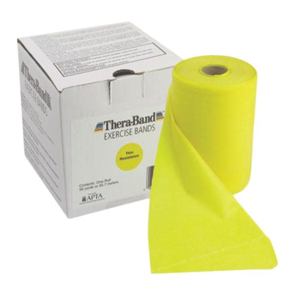 Thera-Band Exercise Band 50ydx5" Yellow Thin