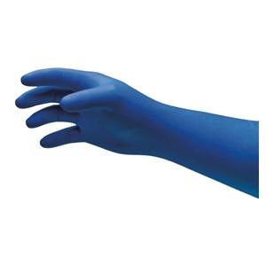 EP Latex Exam Gloves X-Large Blue Non-Sterile