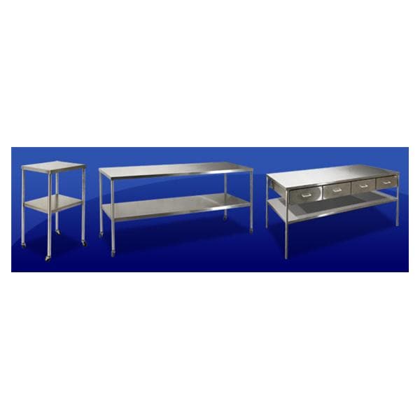 304 Series Instrument Table Silver