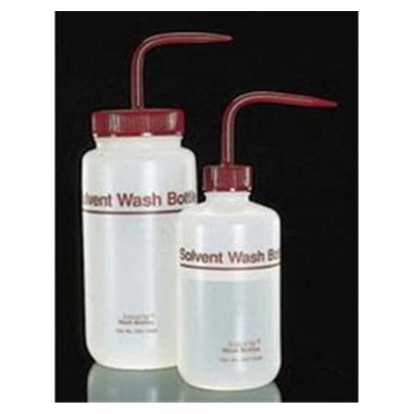 Nalgene Wash Bottle HDPE Red 500mL 2/Pk