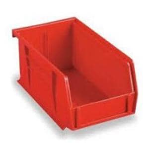 Bin Storage Plastic Red 14.25x8.25x7 Ea Ea