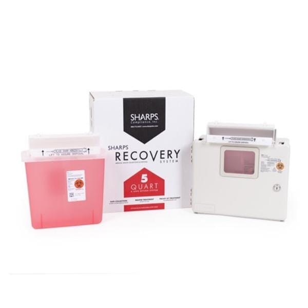 Recovery Mailer System 5qt Red/White 12-1/4x4-3/4x10-1/2" Plastic Ea