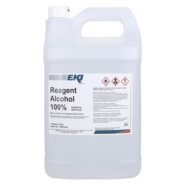 Alcohol 100% Reagent 1gal 1/Bt