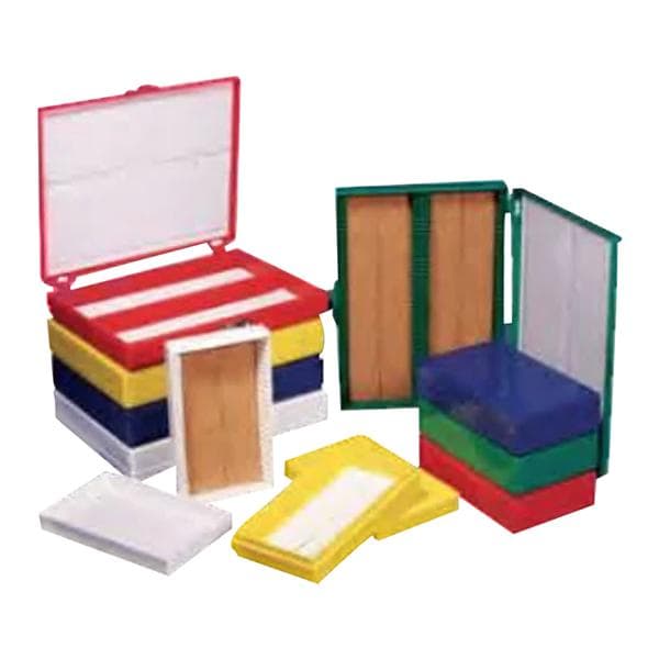 Microscope Slide Storage Box 50 Position Ea