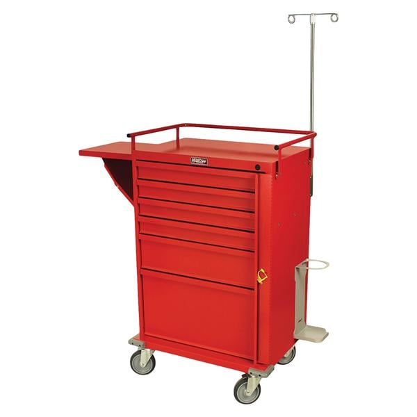 V-Series Crash Cart 67.4x33-1/4x22" (4) 5" Caster