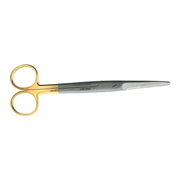 Mayo Scissors Curved 6-3/4" Tungsten Carbide Non-Sterile Reusable Ea