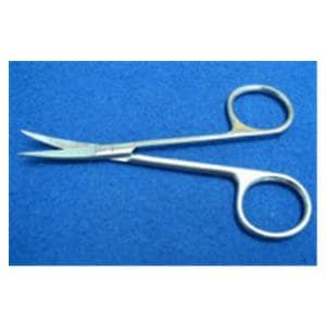 Iris Dissecting Scissors Curved 4-3/8" Stainless Steel Non-Sterile Reusable Ea