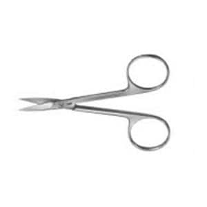 Iris Dissecting Scissors Straight 3-1/2" Stainless Steel Non-Sterile Reusable Ea