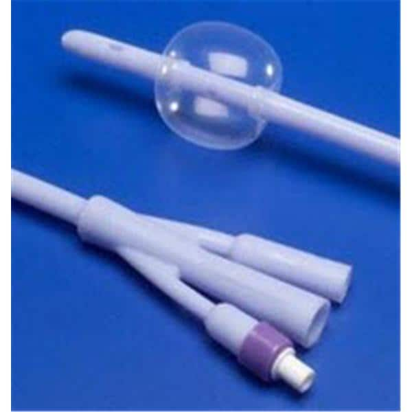 Dover 3-Way Foley Catheter Silicone 18Fr 5cc