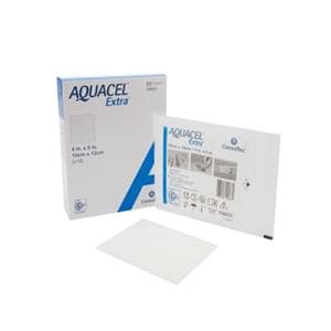 Aquacel Extra Foam Dressing 4x5" Sterile Silicone Adhesive LF