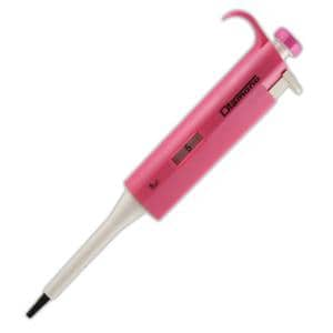 Diamond Fixed Volume Pipette 5uL Non-Graduated Pink Ea