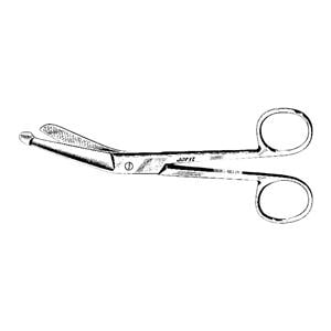 Lister Bandage Scissors Angled 7-1/4" Stainless Steel Ea