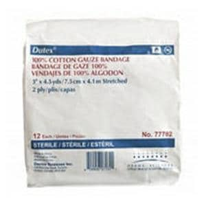 Dutex Conforming Bandage Cotton 3"x4.1yd Sterile 96/Ca