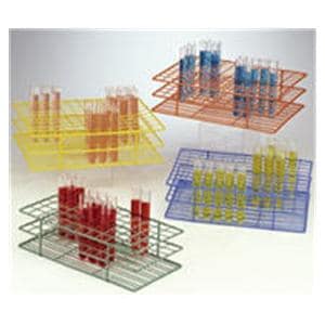 Poxygrid Test Tube Rack 10-13mm 72 Place Blue Ea