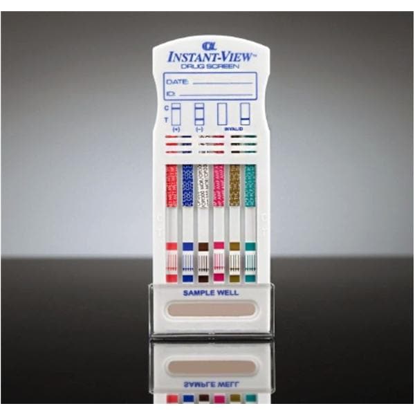 Instant-View Drug Screen Urine Test Kit Moderately Complex 25/Bx